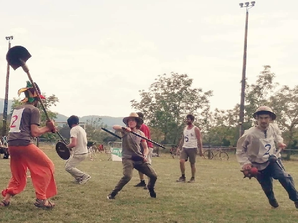 Des joueurs qui s'éclatent en match!